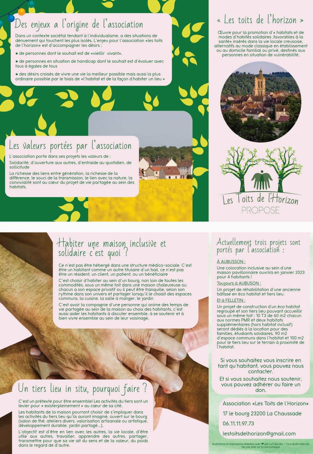 création de flyers personnalisés en creuse