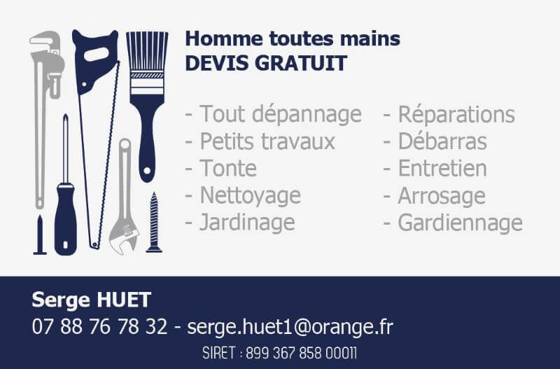 impression de cartes de visite pour artisan