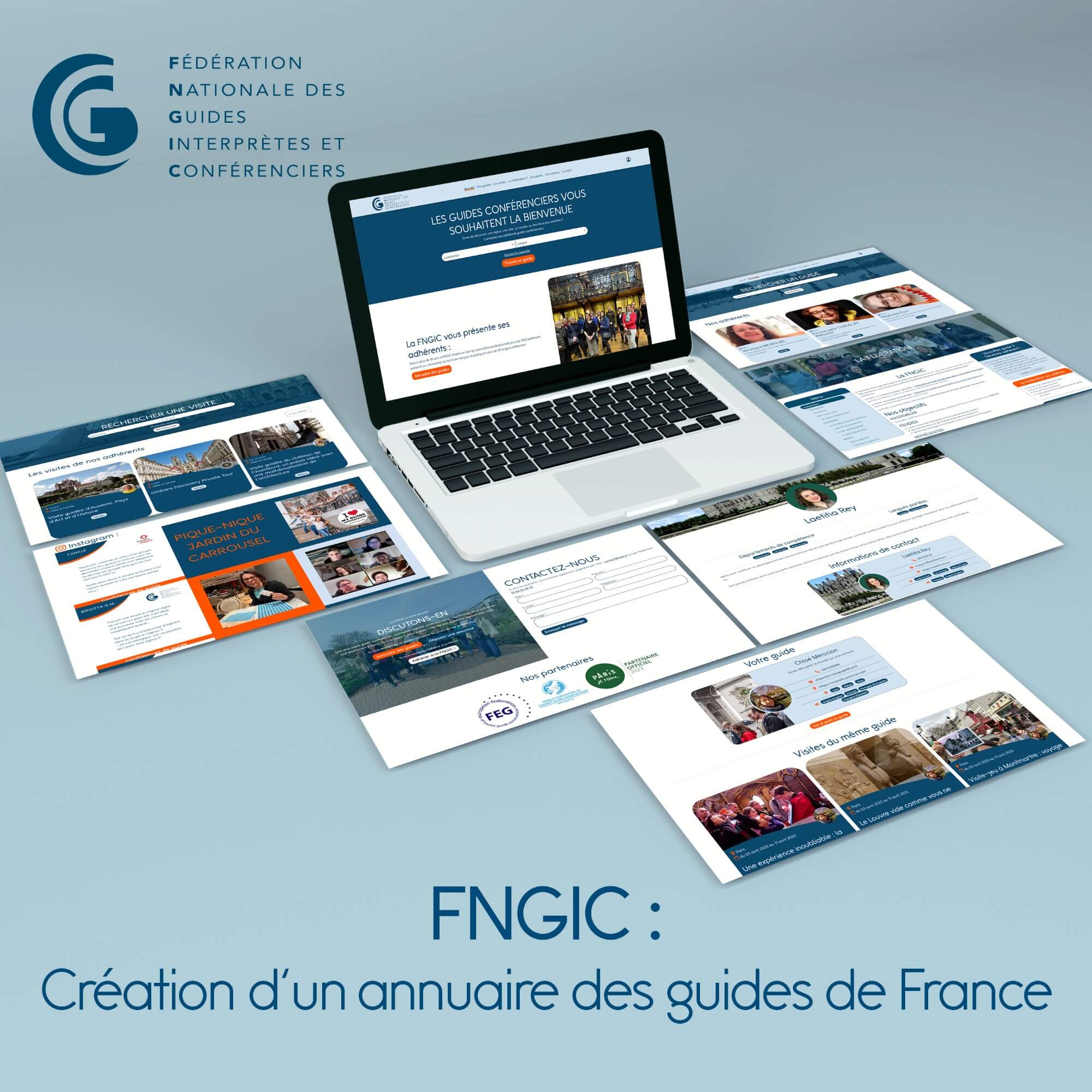 FNGIC | Création d'une plateforme complète d'adhésion et de gestion des adhérents d'une fédération