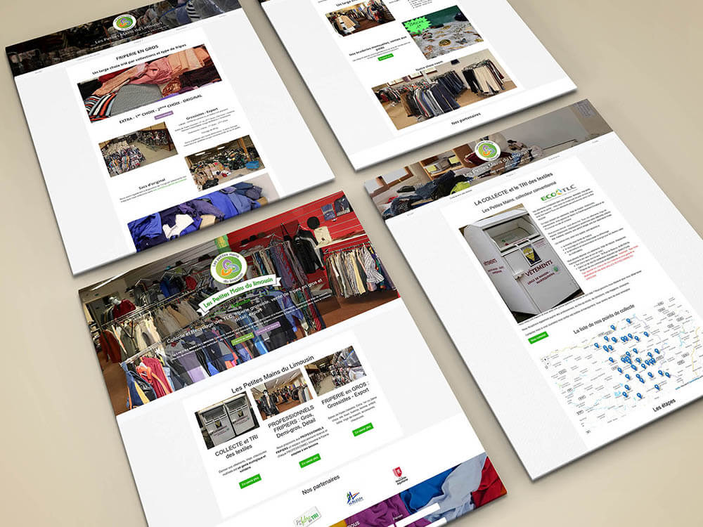 Les Petites Mains du Limousin | Friperie de vente au détail et en gros à Aubusson (23)